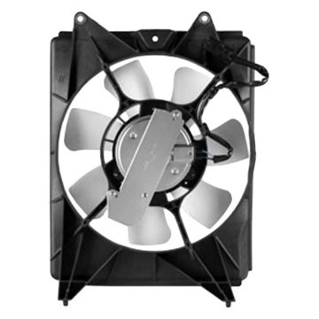 Engine Cooling Fan Assembly Right Denso Brand Motor/Blade/Shroud Assembly for Honda Civic HF EX-L LX EX GX DX Touring Natural Gas SE 2012-2015