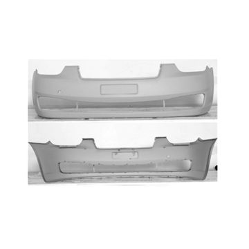 Bumper Cover Front Primed CAPA for Hyundai Accent Hatchback Sedan 2006-2011