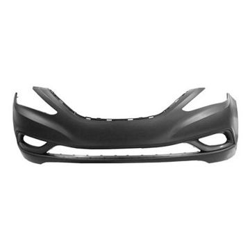 Bumper Cover Front Primed CAPA for Hyundai Sonata Limited 2.0T 2.0T Limited GL SE GLS 2011-2013