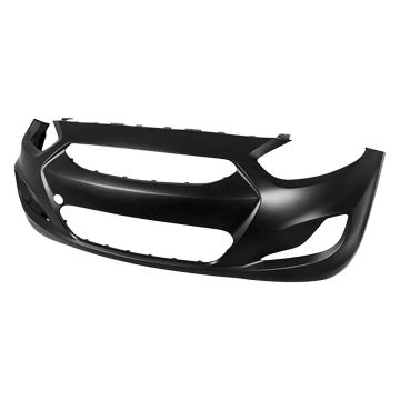 Bumper Cover Front Primed for Hyundai Accent 2014-2017