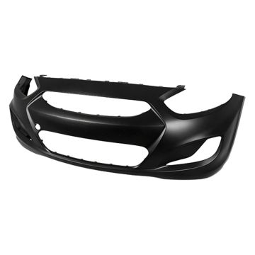 Bumper Cover Front Primed CAPA for Hyundai Accent 2014-2017