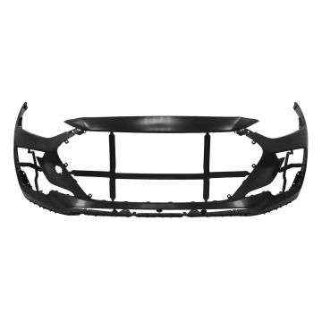 Bumper Cover Front Primed CAPA for Hyundai Elantra Sedan Sport Sport Tech 2017-2018