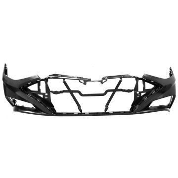 Bumper Cover Front w/o Surround View Monitor w/o Park Assist Primed USA Built for Hyundai Sonata Sport SEL Plus Luxury SEL Preferred N Line 2020-2023