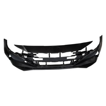 Bumper Cover Front w/o Radar Cruise Control Primed Korea Built for Hyundai Elantra Preferred SE Essential SEL Preferred Hybrid Blue Hybrid 2021-2023