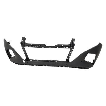Bumper Cover Front Upper w/Parking Sensors w/Skid Plate Primed Korea Built CAPA for Hyundai Tucson Limited Preferred Limited Hybrid Ultimate Hybrid Luxury Hybrid 2022-2024