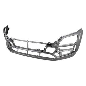 Bumper Cover Front Lower w/o Fog Lamps Textured Black CAPA for Hyundai Kona Luxury Preferred SE Essential SEL 2018-2021
