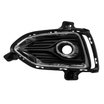 Bumper Insert Front Left Fog Lamp Bezel w/Fog Lamps for Hyundai Accent Hatchback Sedan 2018-2022