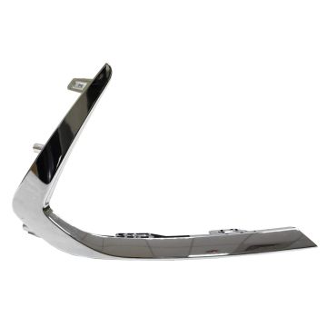 Bumper Cover Molding Front Right Outer Trim Chrome for Hyundai Sonata Preferred SE 2020-2022