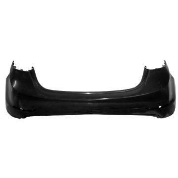 Bumper Cover Rear Primed Korea Built CAPA for Hyundai Elantra Sedan 2014-2016