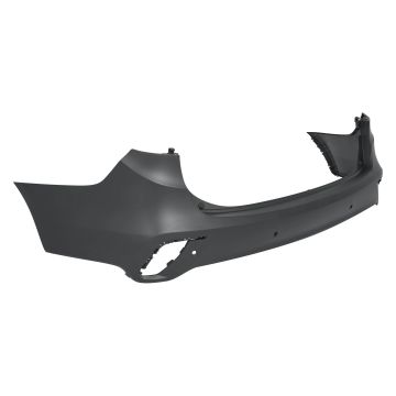 Bumper Cover Rear w/Parking Sensors Primed CAPA for Hyundai Santa Fe Santa Fe XL