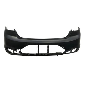 Bumper Cover Rear TCI/GDI w/o Park Sensors w/o Park Assist Primed Korea Built CAPA for Hyundai Elantra Sport 2019-2020