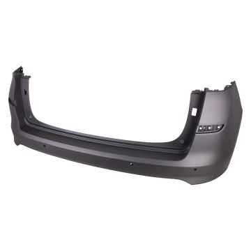 Bumper Cover Rear w/Park Assist Sensors Primed for Hyundai Tucson 2019-2021