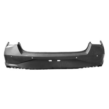 Bumper Cover Rear w/Parking Sensors Primed USA Built CAPA for Hyundai Elantra 2021-2023
