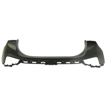Bumper Cover Rear Upper Primed CAPA for Hyundai Santa Fe 2019-2020