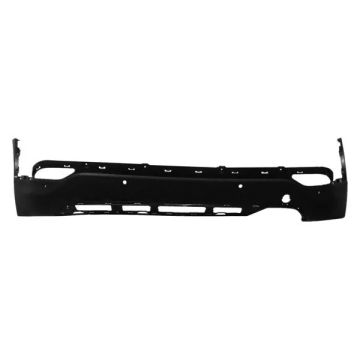 Bumper Cover Rear Lower w/Park Assist Sensors w/o Blind Spot Detection for Hyundai Santa Fe Sport 2013-2016