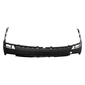 Bumper Cover Rear Lower w/o Parking Sensors Textured for Hyundai Santa Fe 2013-2016