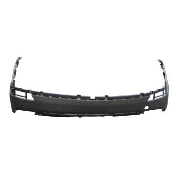 Bumper Cover Rear Lower w/o Parking Sensors Textured CAPA for Hyundai Santa Fe 2013-2016