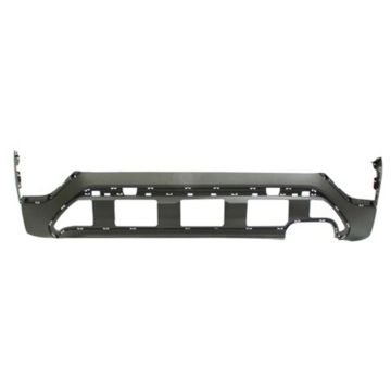 Bumper Cover Rear Lower w/o Parking Sensors Textured CAPA for Hyundai Santa Fe 2019-2020