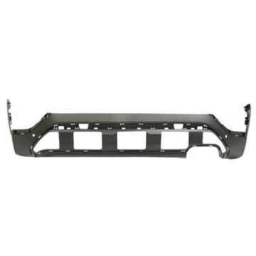 Bumper Cover Rear Lower w/Parking Sensors Textured CAPA for Hyundai Santa Fe 2019-2020