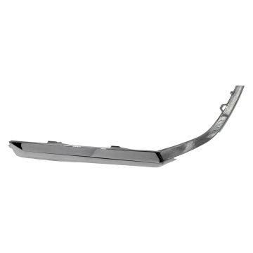 Bumper Cover Molding Rear Left Dark Chrome for Hyundai Santa Fe 2019-2020