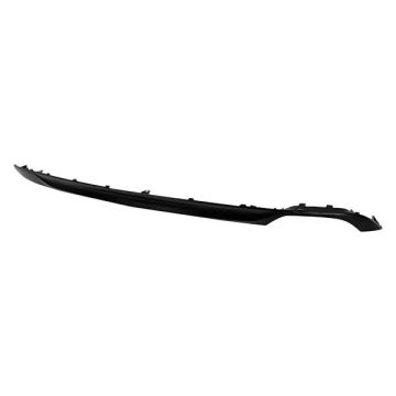 Bumper Valance / Grille Kit Rear Single Exhaust Matte Black Panel CAPA for Hyundai Sonata 2015-2017