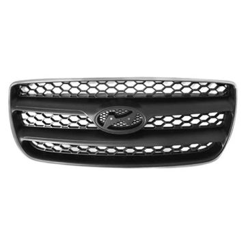 Grille Assembly Chrome Outer Ring for Hyundai Santa Fe GL SE GLS 2007-2009