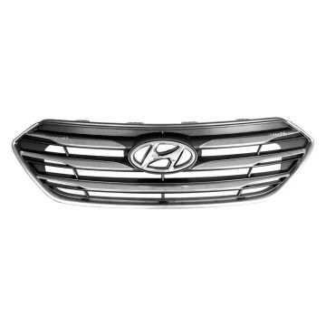 Grille Assembly w/o Front View Camera for Hyundai Santa Fe Sport 2017-2018