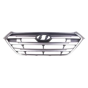Grille Assembly w/Pedestrian Recognition From 5-16-16 for Hyundai Tucson 2017-2018