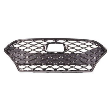Grille Assembly w/Intelligent Cruise Control Sport Type for Hyundai Sonata Sport Sport 2.0T Limited 2.0T 2.0T Sport 2018-2019