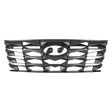 Grille Assembly Black for Hyundai Tucson SEL Plug-In Hybrid Blue Hybrid SEL Convenience Hybrid Preferred SE Essential SEL 2022-2024