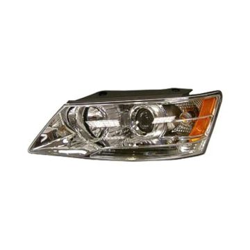 Headlight Assembly Composite Left for Hyundai Sonata 2009-2010