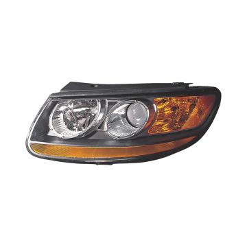 Headlight Assembly Composite Left CAPA for Hyundai Santa Fe 2010-2012