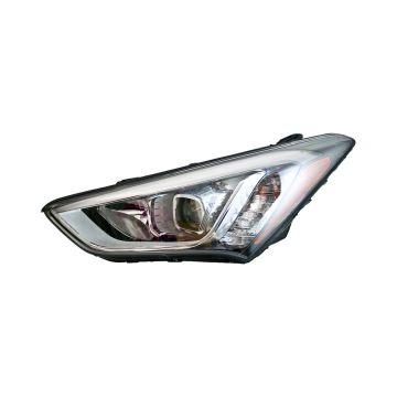 Headlight Assembly Composite Left Xenon for Hyundai Santa Fe Sport 2013-2016