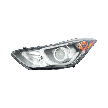 Headlight Assembly Composite Left w/LED Position Lamp Korea Built for Hyundai Elantra Elantra Coupe