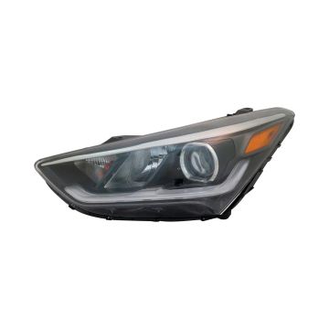 Headlight Assembly Composite Left LED CAPA for Hyundai Santa Fe Santa Fe XL