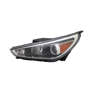 Headlight Assembly Composite Left Halogen for Hyundai Elantra GT 2018-2020