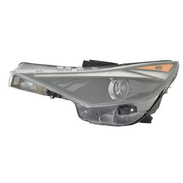 Headlight Assembly Composite Left Halogen Korea Built CAPA for Hyundai Elantra 2021-2023