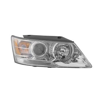 Headlight Assembly Composite Right for Hyundai Sonata 2009-2010
