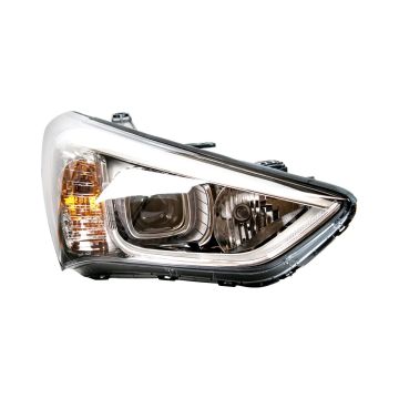Headlight Assembly Composite Right Halogen for Hyundai Santa Fe Sport 2013-2016