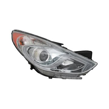 Headlight Assembly Composite Right CAPA for Hyundai Sonata Hybrid Hybrid Premium Hybrid Limited 2011-2015