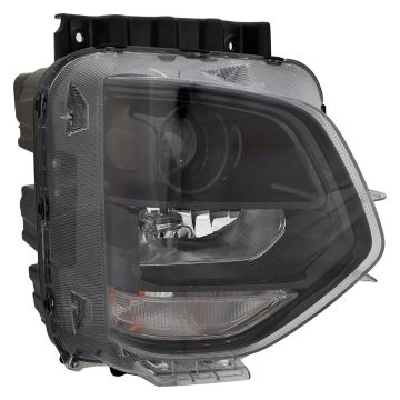 Headlight Assembly Composite Right Halogen for Hyundai Santa Fe 2019-2020