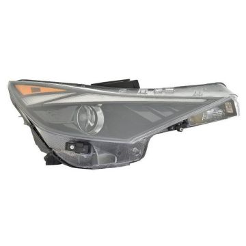 Headlight Assembly Composite Right Halogen Korea Built CAPA for Hyundai Elantra 2021-2023