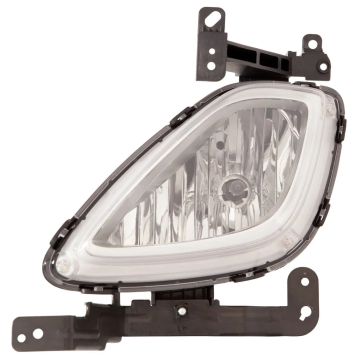 Fog Light Assembly Left CAPA for Hyundai Elantra Sedan 2011-2013
