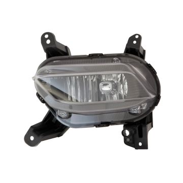 Fog Light Assembly Left Halogen CAPA for Hyundai Santa Fe 2019-2020