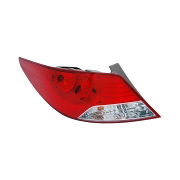 Tail Light Assembly Left for Hyundai Accent Sedan 2012-2014