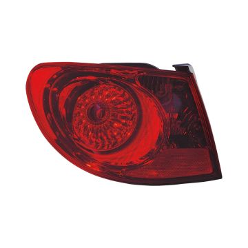 Tail Light Assembly Left Outer for Hyundai Elantra 2007-2010