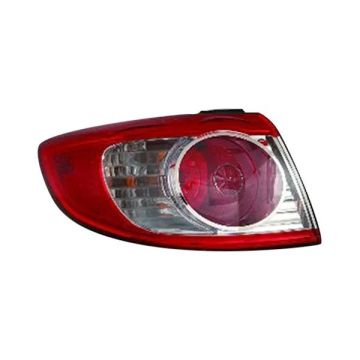 Tail Light Assembly Left Outer CAPA for Hyundai Santa Fe 2010-2012
