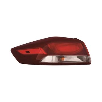 Tail Light Assembly Left Outer Bulb Type USA Built for Hyundai Elantra 2017-2018