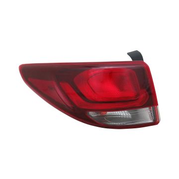 Tail Light Assembly Left Outer Standard Clear Lens for Hyundai Santa Fe Santa Fe XL