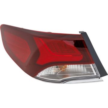 Tail Light Assembly Left Outer LED for Hyundai Sonata 2018-2019